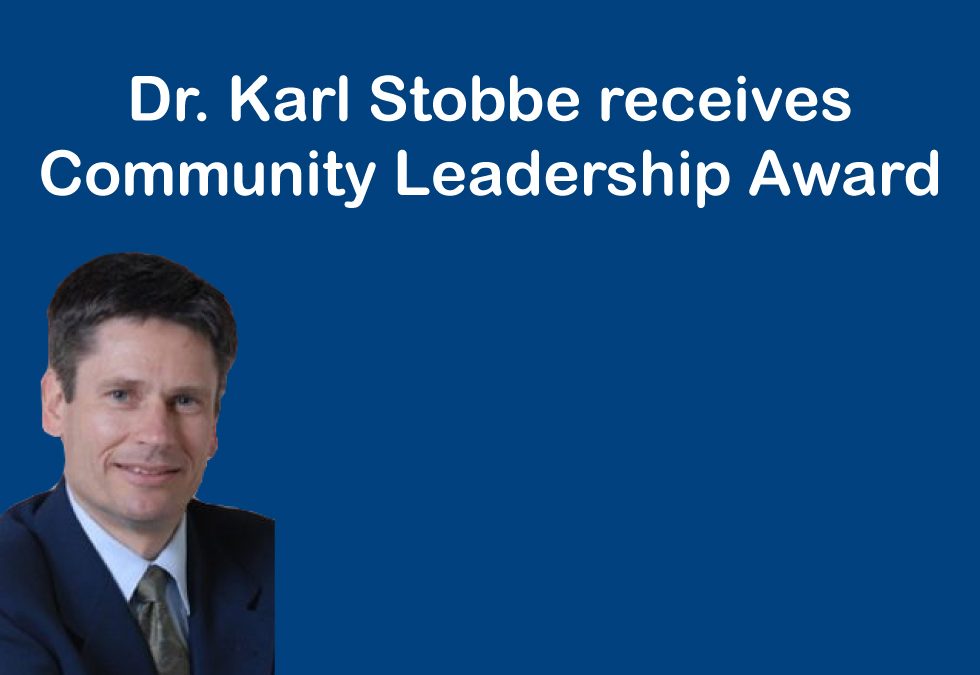 Local Niagara doctor receives Community Leadership Award